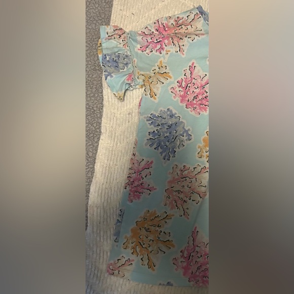 Colorful T-Shirt With Ruffled Sleeves - Picture 4 of 5